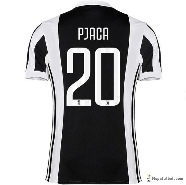 Camiseta Juventus Replica Primera Ropa Pjaca 2017/18 Negro